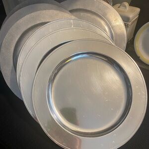 Pewter plates